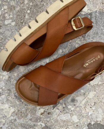 Phenumb Sandaler Nikita Cognac