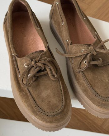Phenumb Sko Tide   Suede Taupe