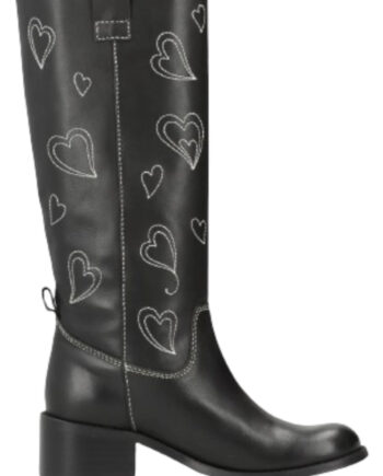 Phenumb Støvler Heartscape   Leather Stitched Black