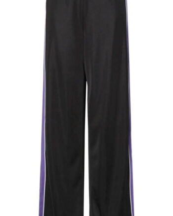 Pieces Bukser Felicia Black Ultraviolet