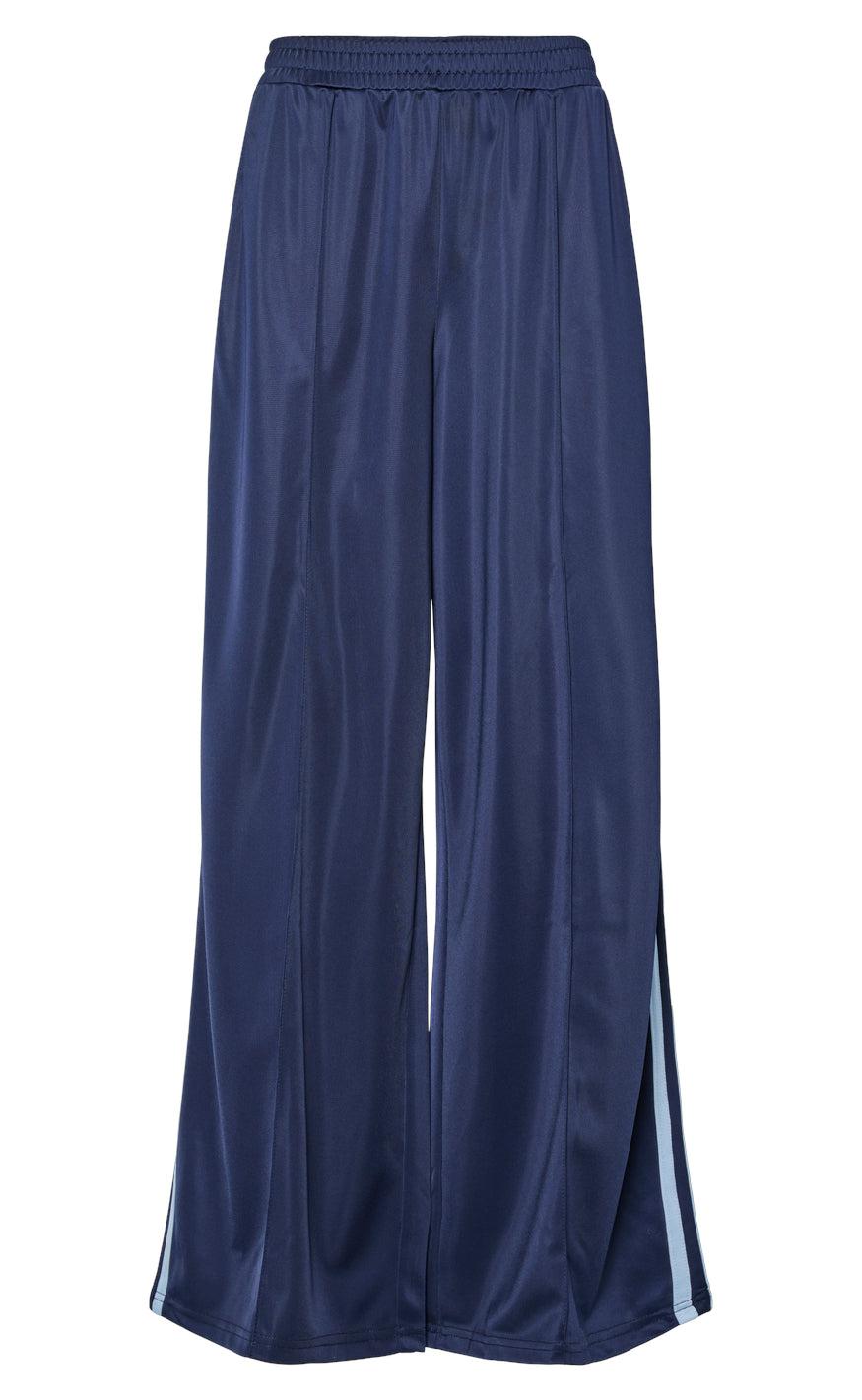 Pieces Bukser Grace Maritime Blue Cashmere Blue Stripe