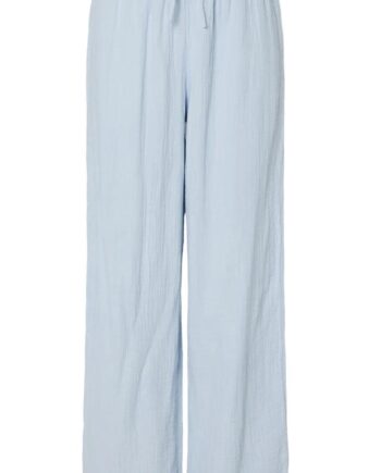 Pieces Bukser Sastina Cashmere Blue