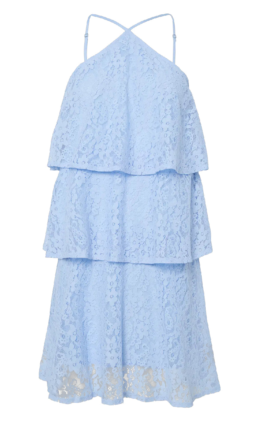 Pieces Kjole Fenda Cashmere Blue