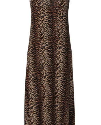 Pieces Kjole Flora Flounce Black Leo