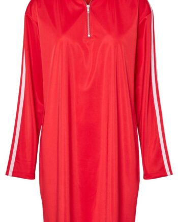 Pieces Kjole Grace High Risk Red Pink   Boo Stripe