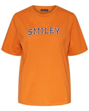 Pieces  -shirt Molly Persimmon Orange