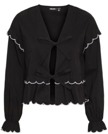 Pieces Top Luna Black