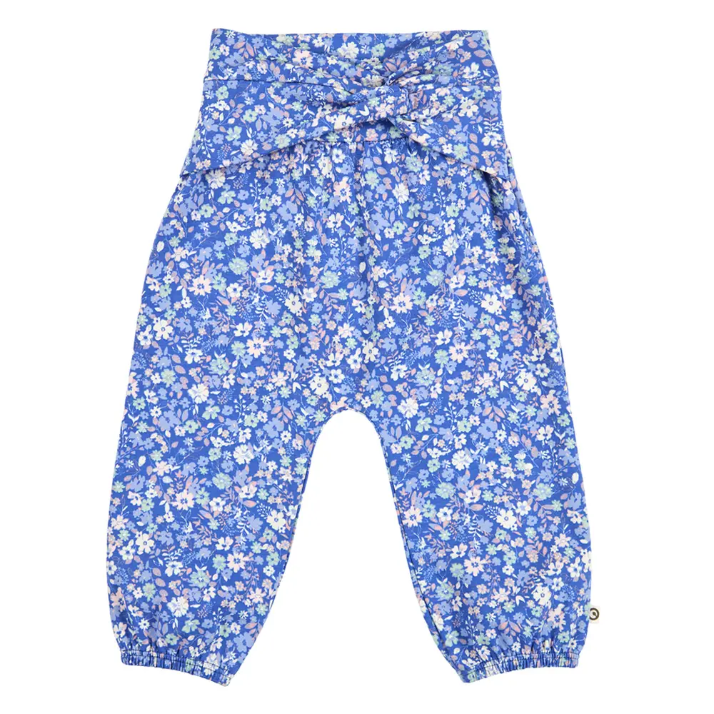 Primrose Blomstrede Bukser Azure Blue Nectar Tofu 68