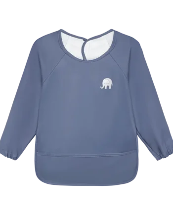Celavi Langærmet Hagesmæk China Blue