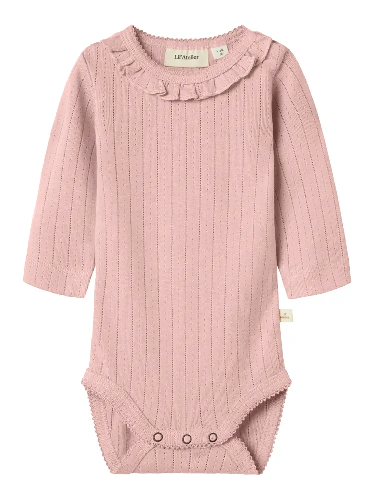 Rachel Nis Langærmet Slim Body Misty Rose 80
