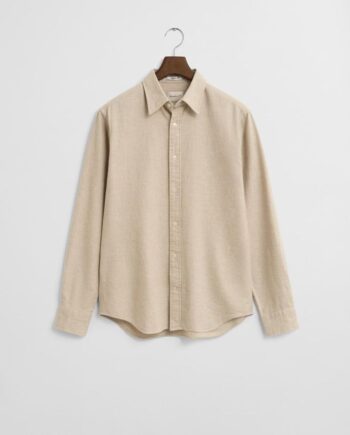 Reg Flannel Melange Shirt