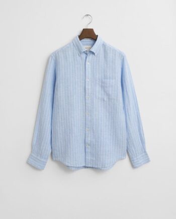 Reg Linen Stripe Shirt