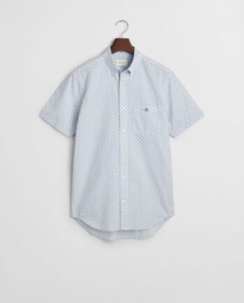 Reg Micro Print Ss Shirt