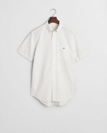 Reg Micro Print Ss Shirt