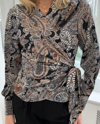Say Ina Copenhagen Bluse Josse Paisley Night