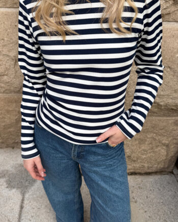 Say Ina Copenhagen Bluse Pamela Ls Navy Striped
