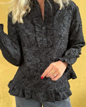 Say Ina Copenhagen Bluse Roxie Black