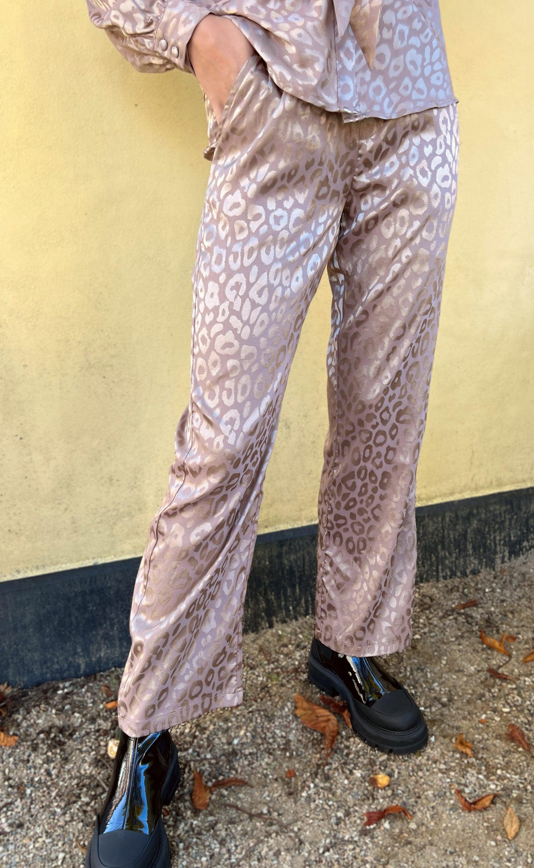 Say Ina Copenhagen Bukser Ida Golden Leopard