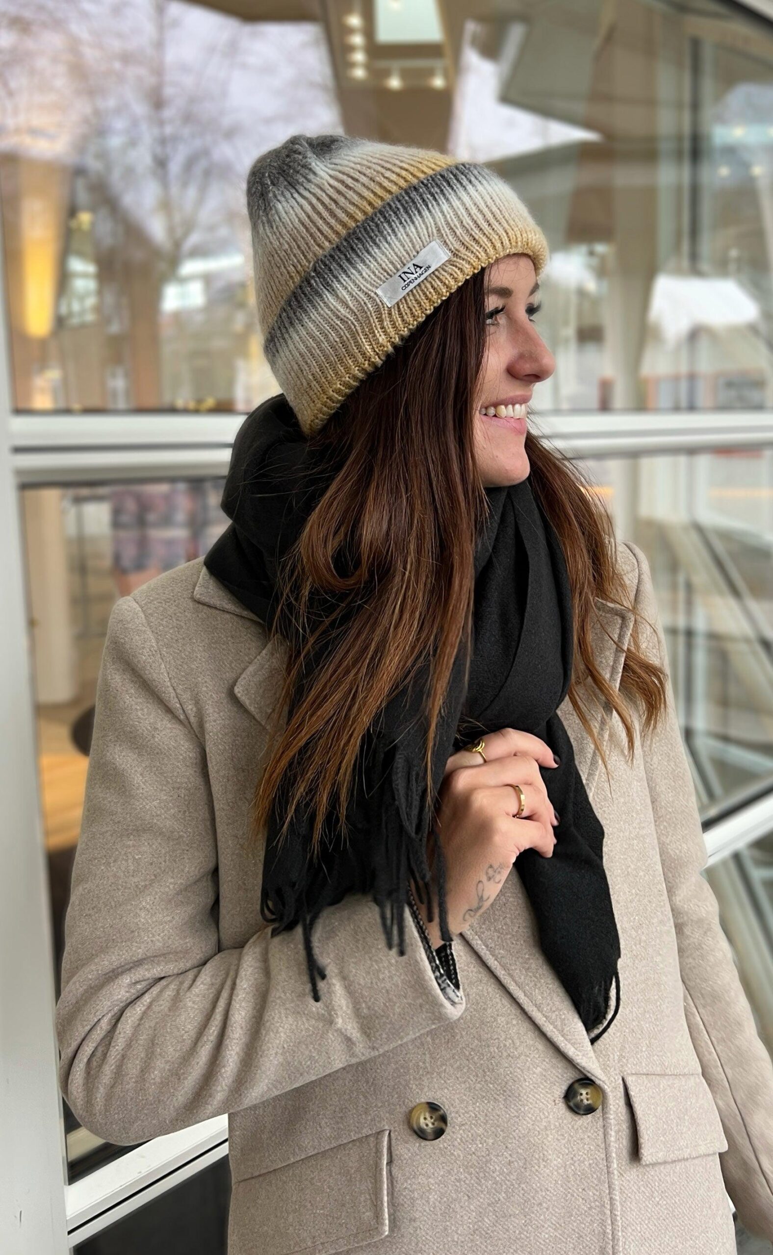 Say Ina Copenhagen Hue Esther Yellow Grey