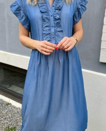 Say Ina Copenhagen Kjole Amelia Denim Blue