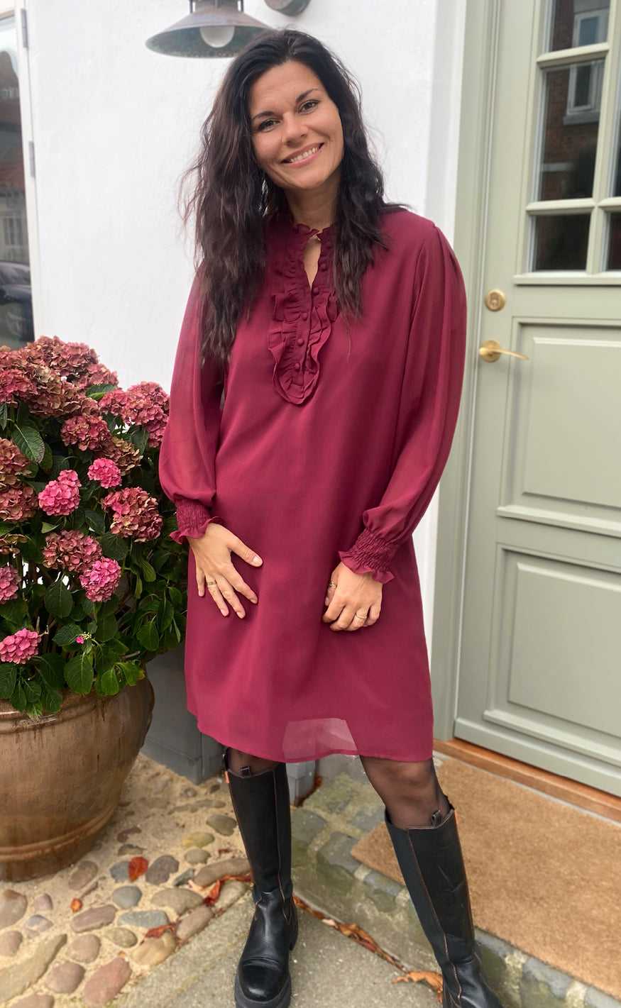 Say Ina Copenhagen Kjole Cami Bordeaux