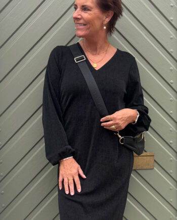 Say Ina Copenhagen Kjole Elina Black Glitter