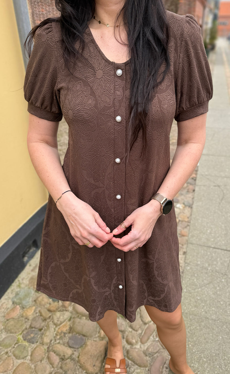 Say Ina Copenhagen Kjole Fia Dark Brown