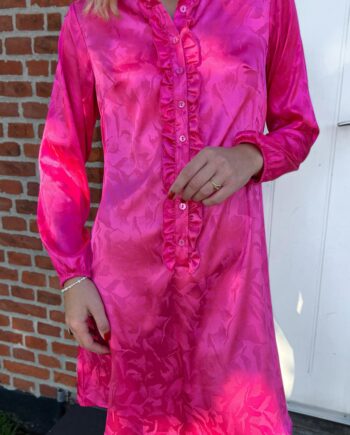 Say Ina Copenhagen Kjole Florina Pink Flower