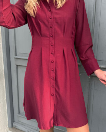 Say Ina Copenhagen Kjole Mille Bordeaux
