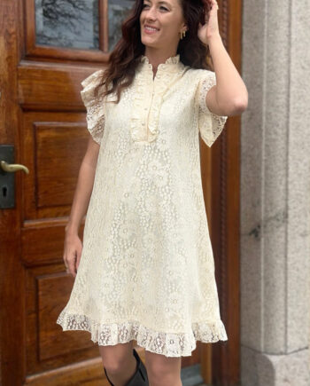 Say Ina Copenhagen Kjole Pia Lace Summer Creme