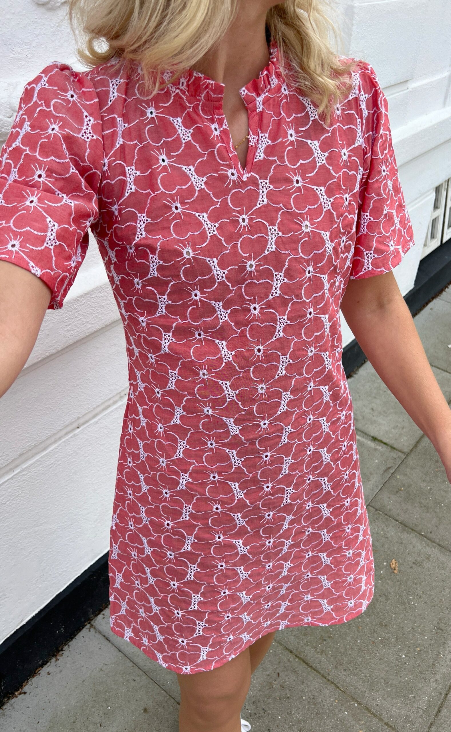 Say Ina Copenhagen Kjole Salina Rosey Embroidery Flower