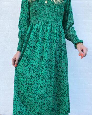 Say Ina Copenhagen Kjole Veronica Green Leo