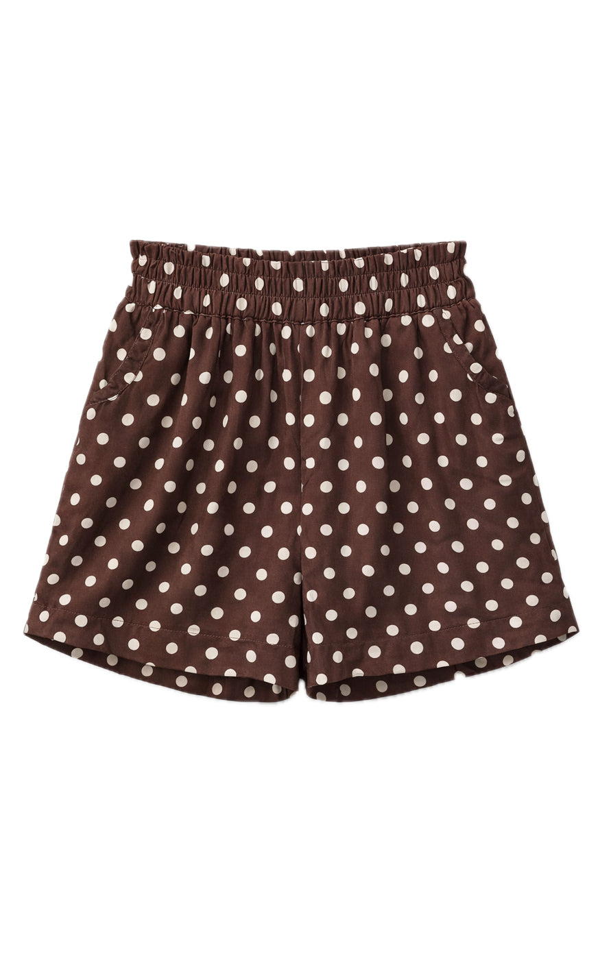 Say Ina Copenhagen Shorts Liv Brown    White Dots