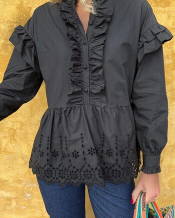 Say Ina Copenhagen Skjorte Frida Black