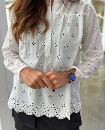Say Ina Copenhagen Skjorte Kia White