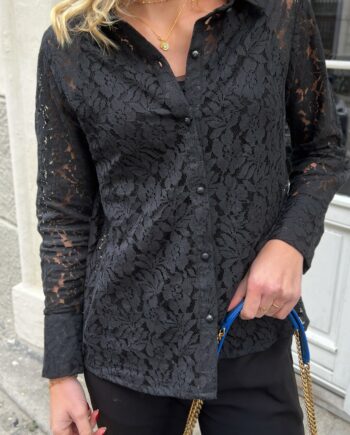 Say Ina Copenhagen Skjorte Lucca Black Lace