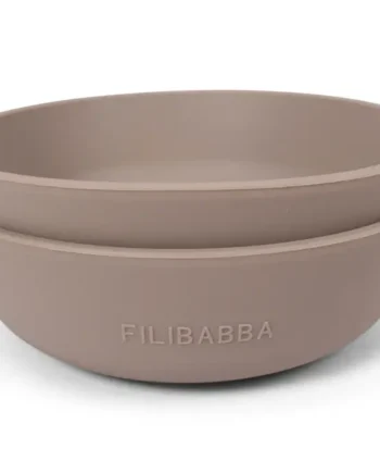 Silikone Skål  -pak Warm Grey