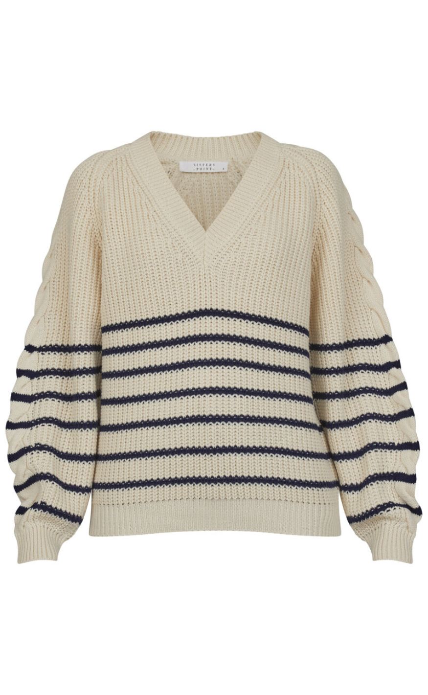 Sisters Point Strik Miba- Strip Cream Midnight