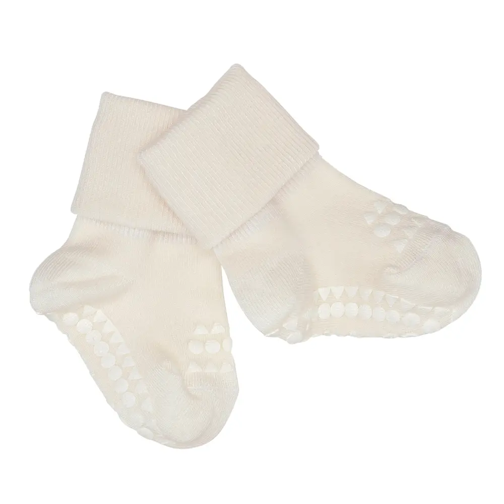 Skridsikre Strømper Bamboo Off White 20 22