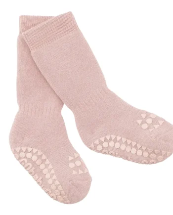 Skridsikre Strømper Terry Bomuld Soft Pink 17 19