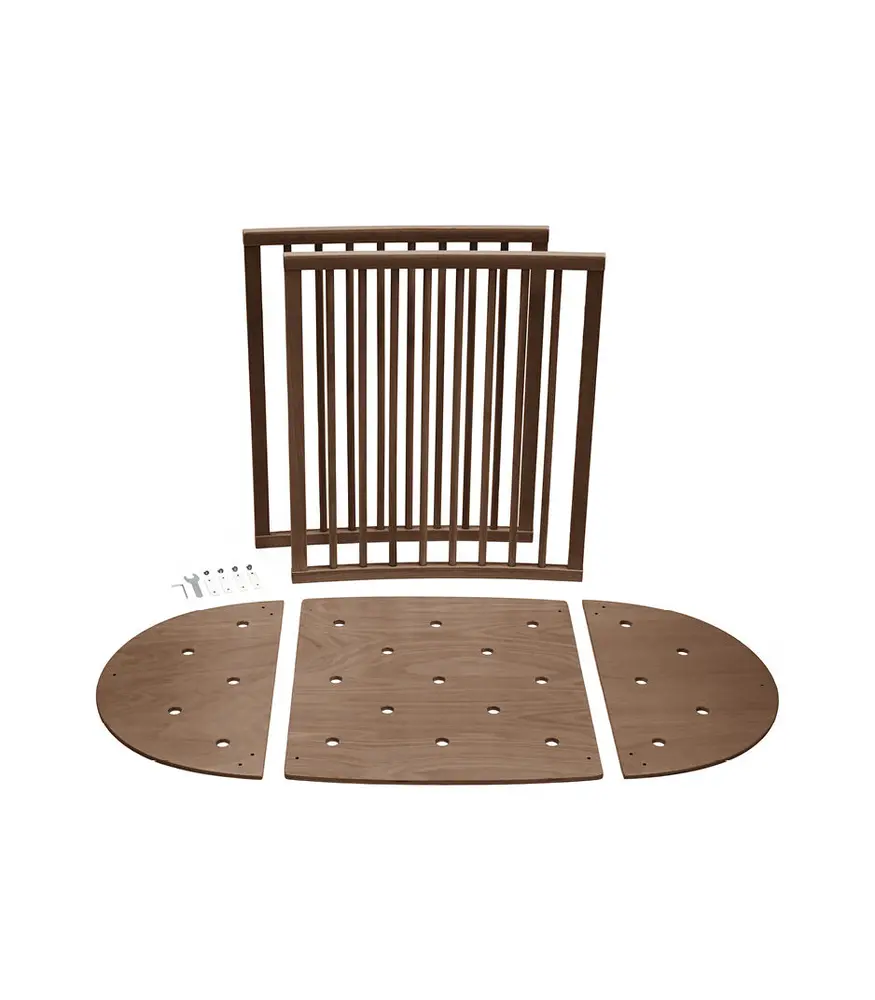 Sleepi V3 Seng Ombygningssæt Warm Brown