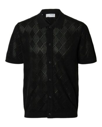 Slharco Ss Knit Structure Polo Card