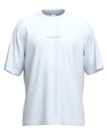 Slhlooseoscar Graphic Ss  -neck Tee