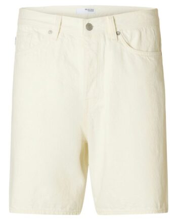 Slhreg Alex 201 Ecru Hemp Shorts