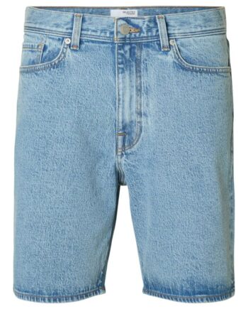 Slhreg Alex Light Blue Denim Shorts