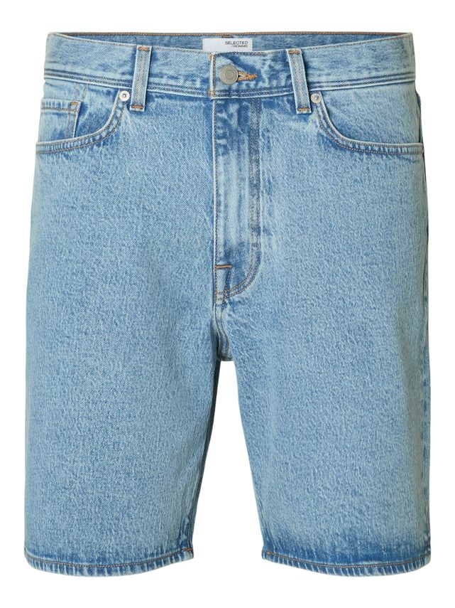 Slhreg Alex Light Blue Denim Shorts