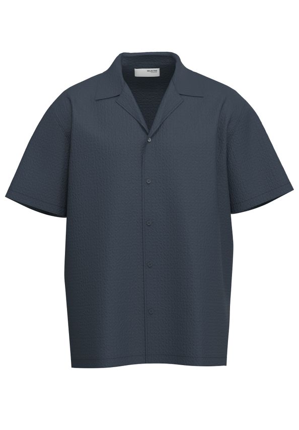 Slhrelaxed-ace Seersucker Ss Shirt