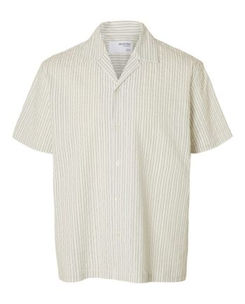 Slhrelaxed-ace Seersucker Ss Shirt