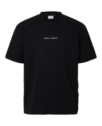 Slhrelaxnic License Ss  -neck Tee