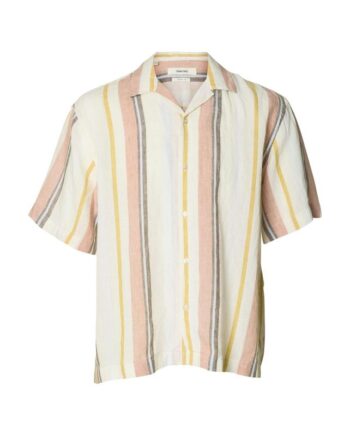 Slhrlxkylian Linen Ss Shirt Resort
